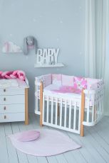 Дитячий постільний комплект Veres It's a girl! 6 одиниць